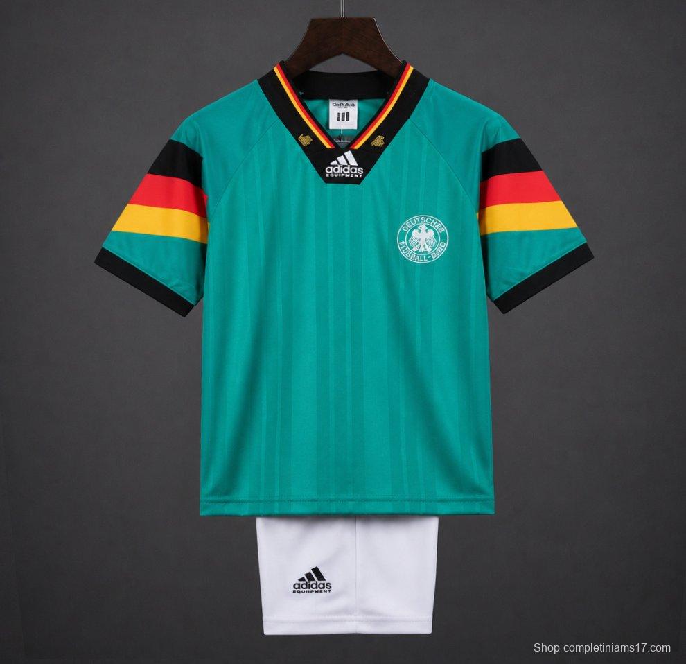 Retro Kids 1992 Germany Away Jersey