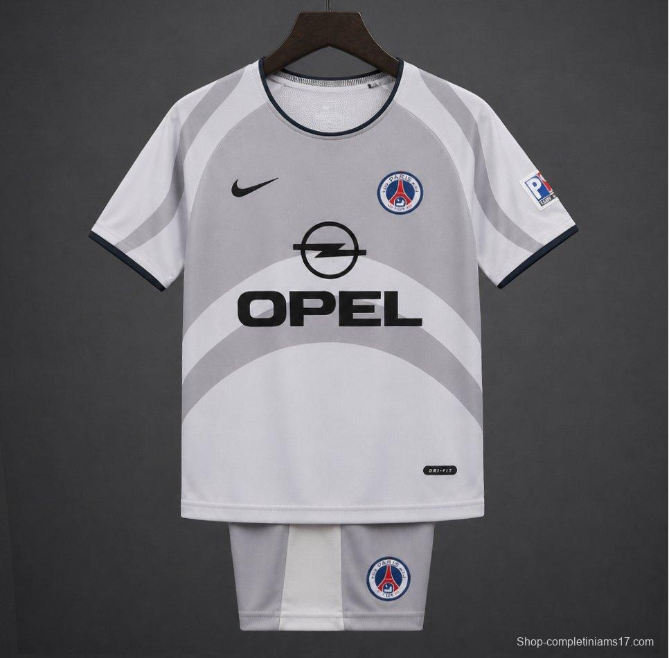 Retro Kids 01/02 PSG/Paris Saint-Germain Away Jersey