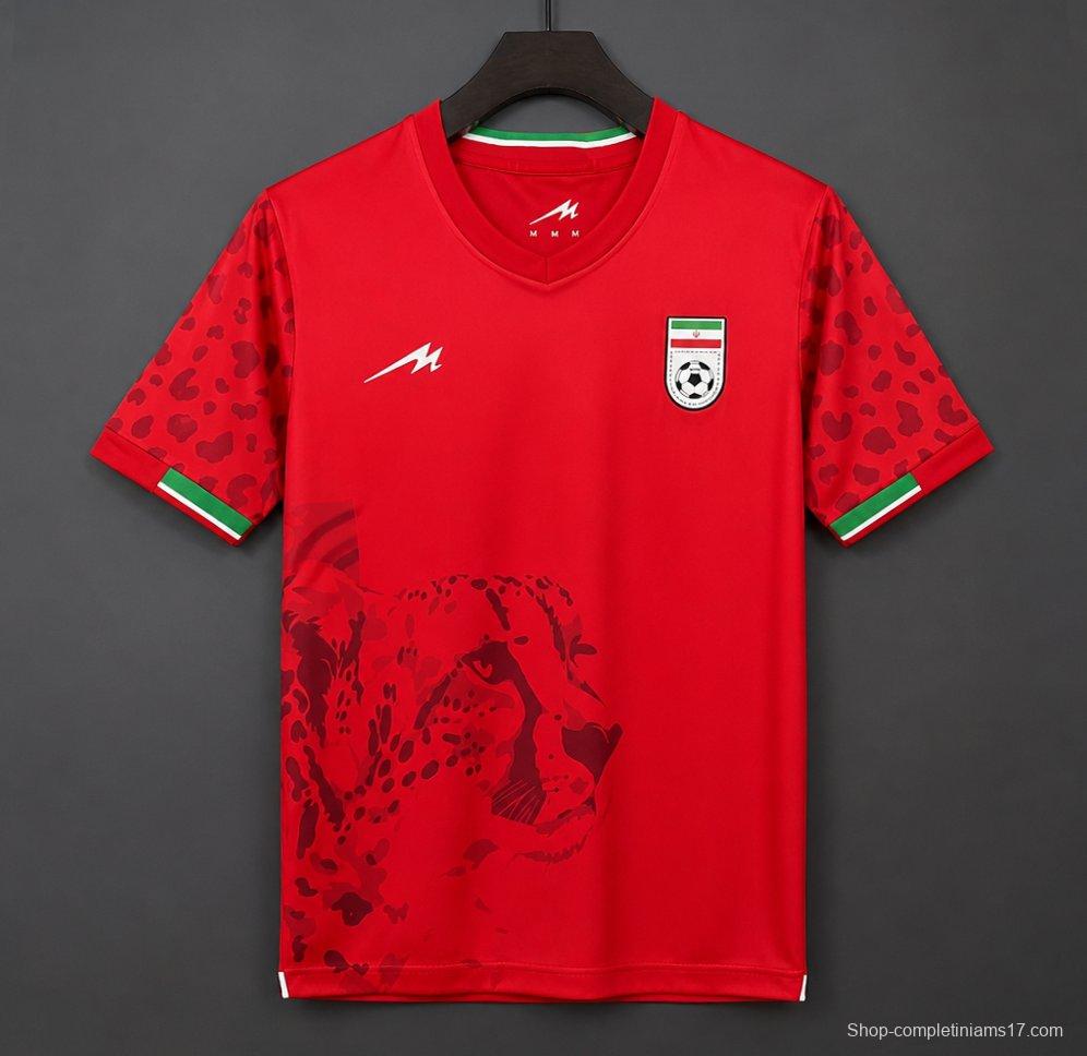 2026 Iran Away Red Jersey
