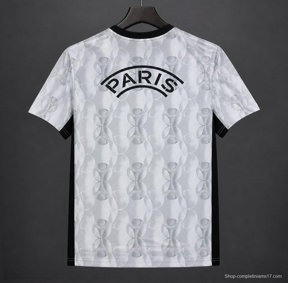 26/27 PSG/Paris Saint-Germain Academy Pro Pre-Match Grey Jersey