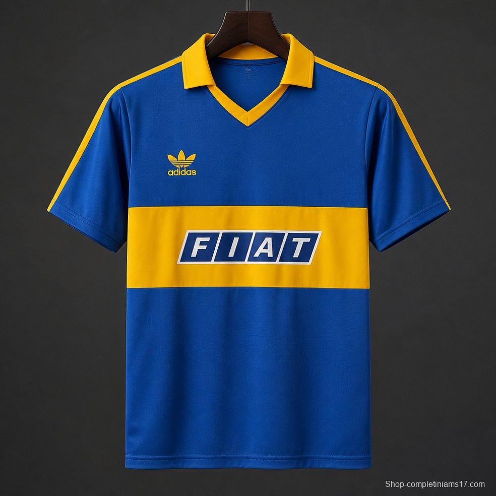 Retro 90/91 Boca Juniors Home Jersey
