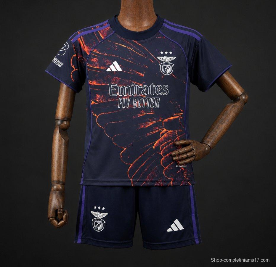 2025/26 Kids Benfica Fourth Kit