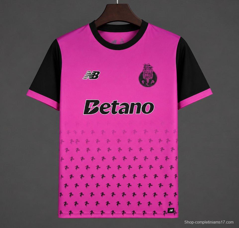25/26 FC Porto Training Purple/Black Jersey