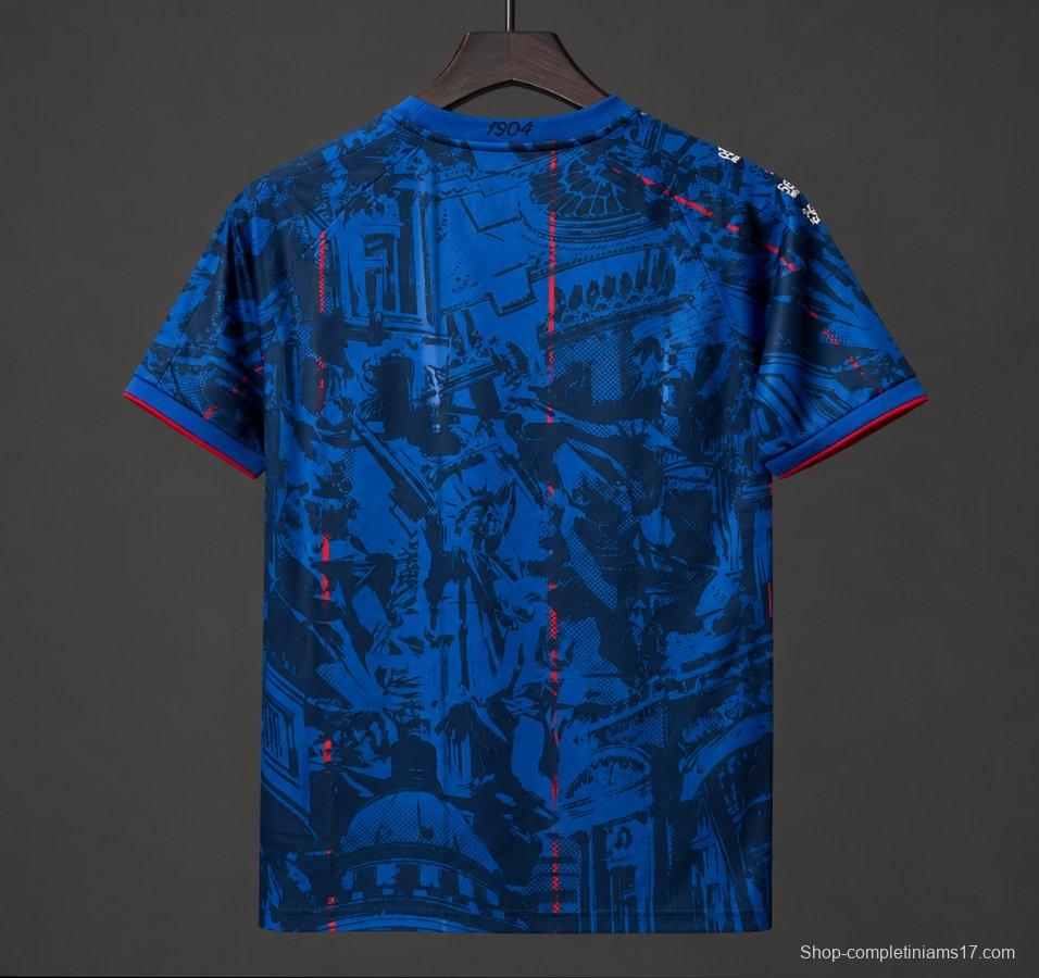 2026 France 'Les Bleus' Heritage Football Blue Jersey