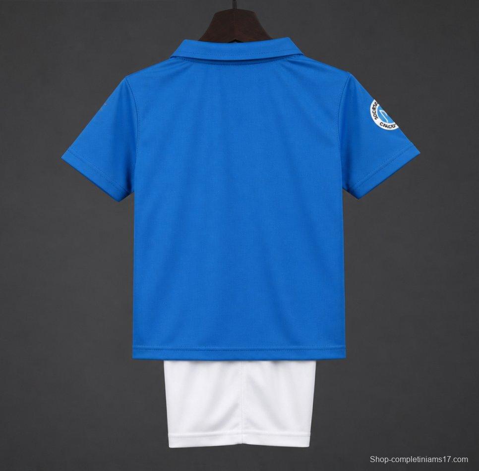 Retro Kids 87/88 Napoli Home Jersey