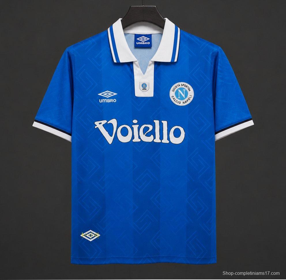 Retro 93/94 Napoli Home Jersey