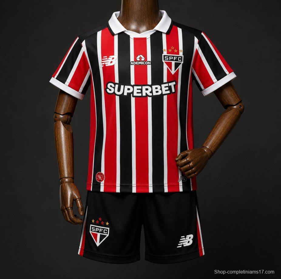 26/27 Kids Sao Paulo Away Jersey