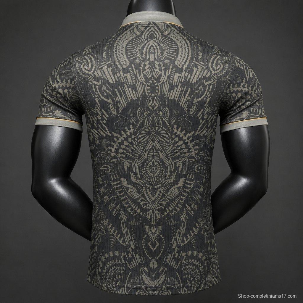 Player Version 26/27 Paris Saint-Germain Black with Tribal Pattern Special Edition Jersey
