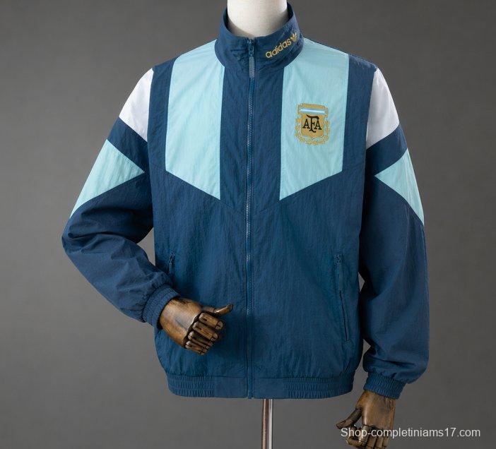 Argentina FIGC EQT Track Top Windbreaker