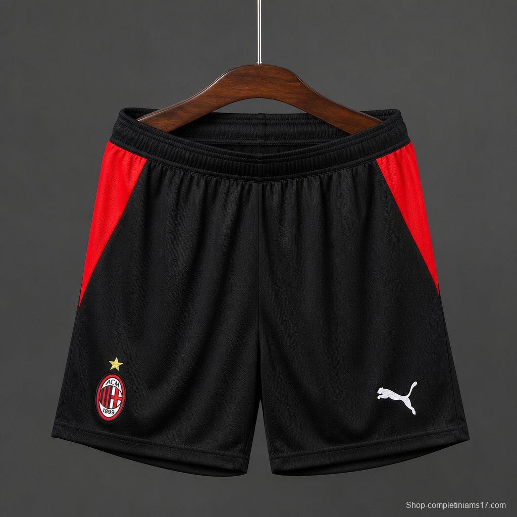 26/27 AC Milan Home Black Shorts