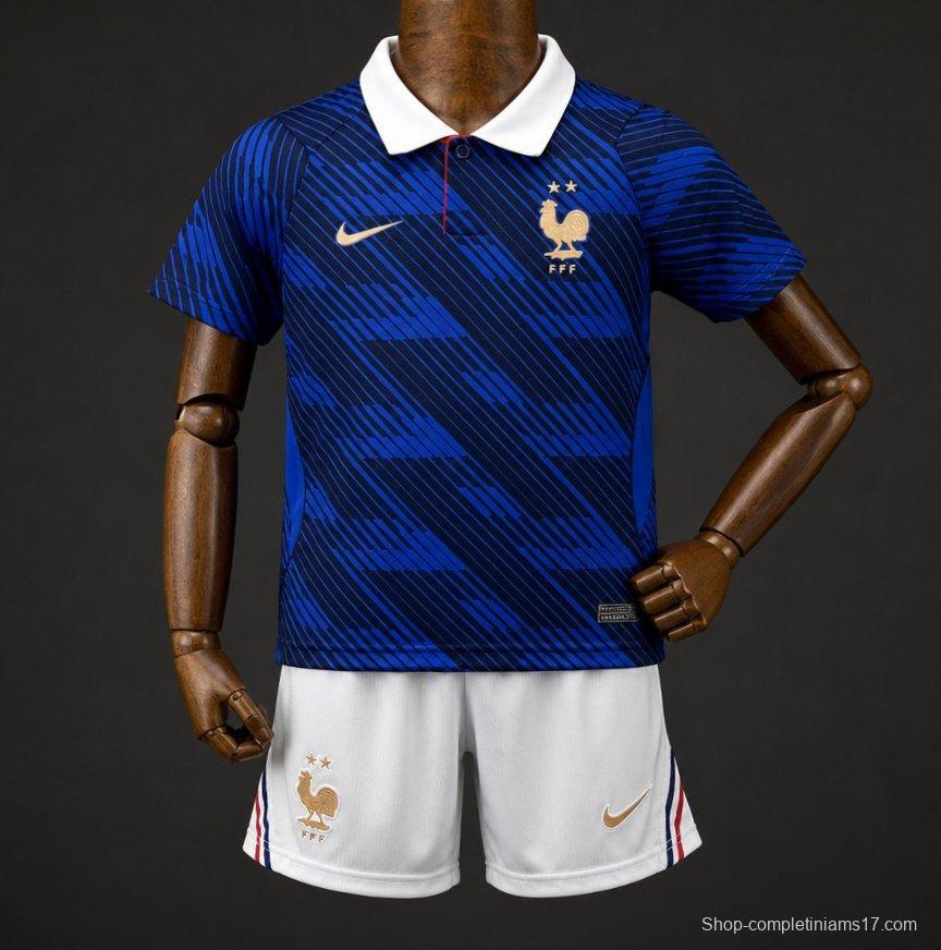 2026 Kids France World Cup Home Kit