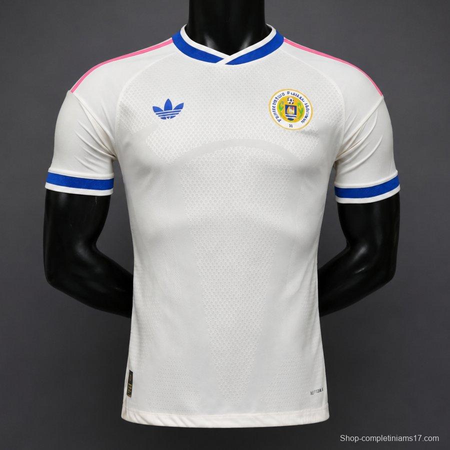 Player Version 2026  Curaçao World Cup Away White Jersey