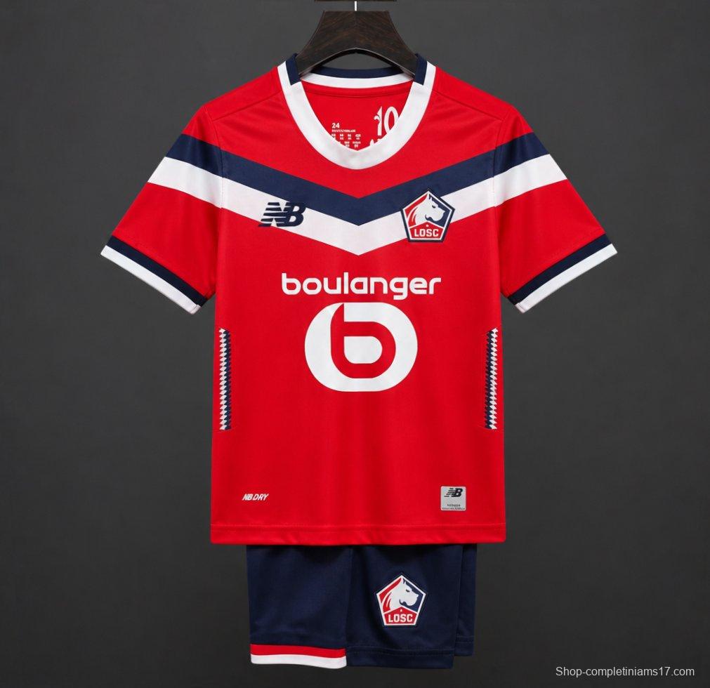 26/27 Kids Lille OSC Home Jersey