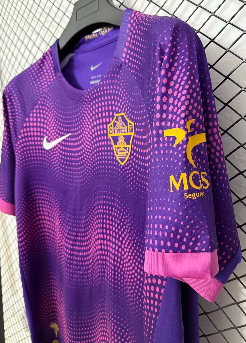 26/27 Elche Away Purple Jersey