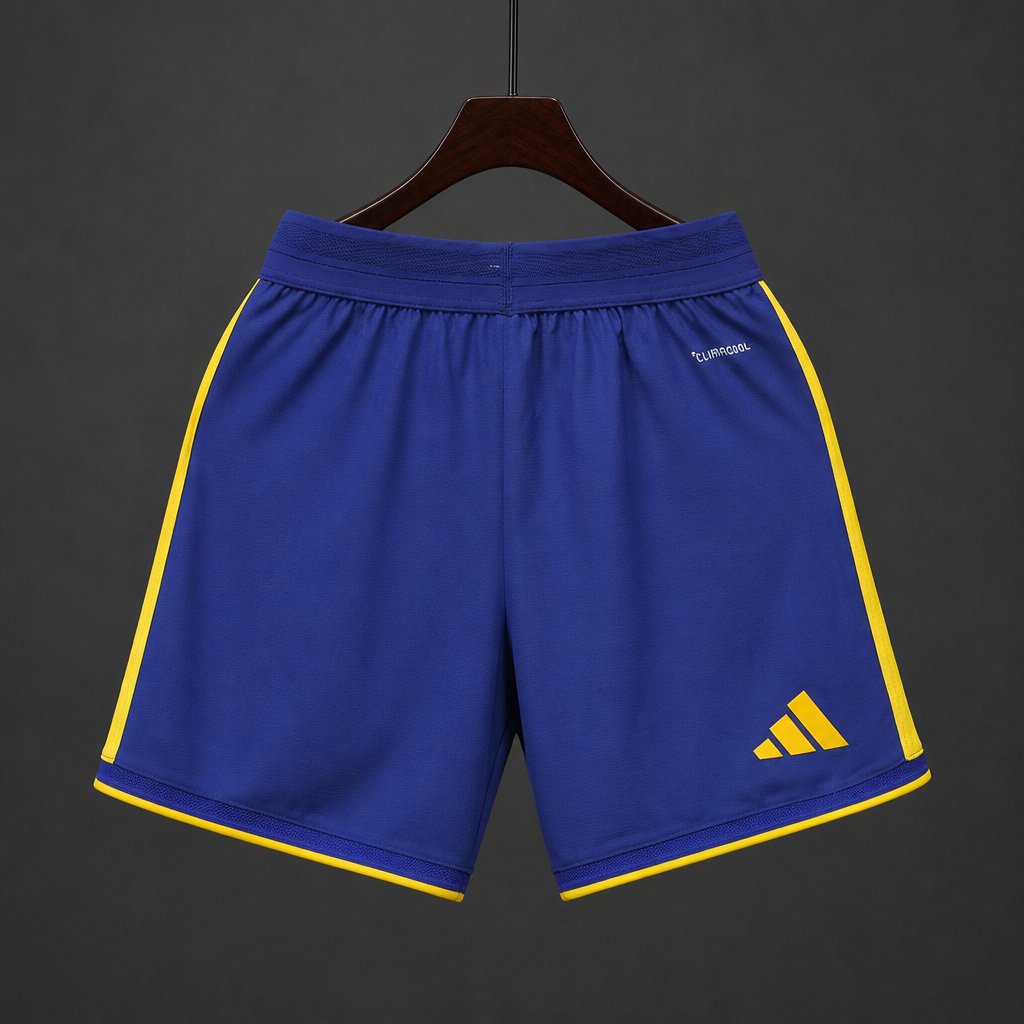 Player Version 26/27 Boca Juniors Home Blue Yellow Shorts