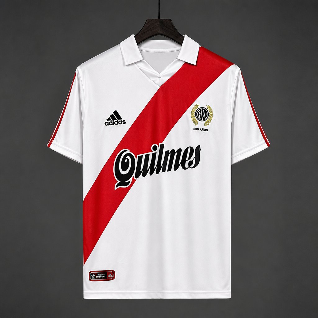 Retro 01/02 River Plate Special White Jersey