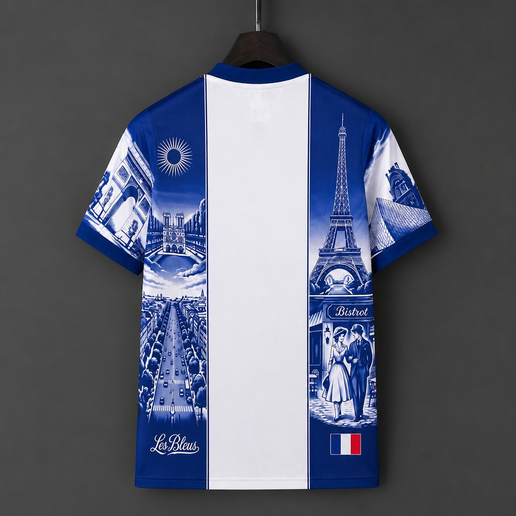 2026 France Paris Special Edition Polo Collar Jersey